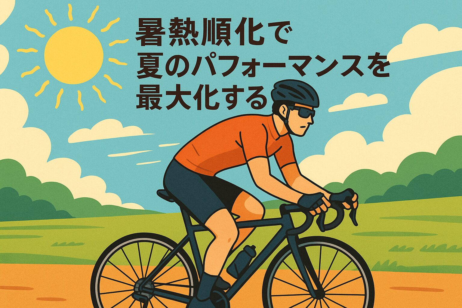 暑熱順化で夏のパフォーマンスを最大化する