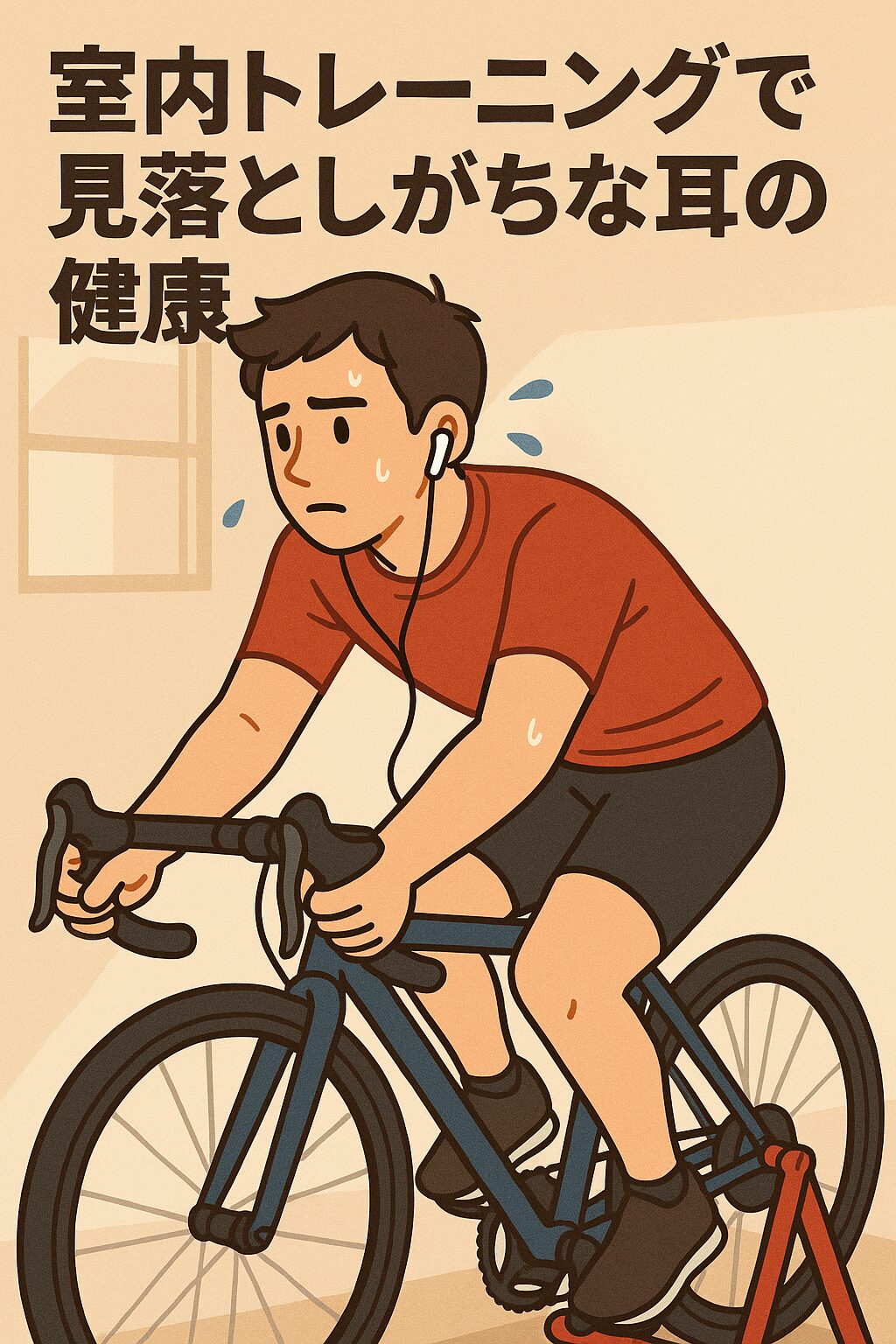 室内トレーニングで見落としがちな耳の健康について考えてみました